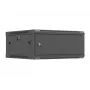 Armário de rede 19 polegadas para montagem na parede LANBERG 4U 600×600 mm, preto