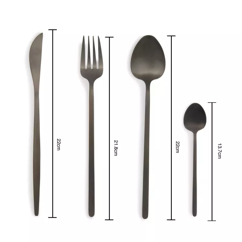 Conjunto de talheres Salter BW12422EU7 16 peças aço inoxidável apto para máquina de lavar loiça