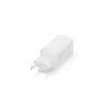 Carregador de parede DIGITUS DA-10303 67W GaN, 2× USB-C + 1× USB-A, 100–240V, branco