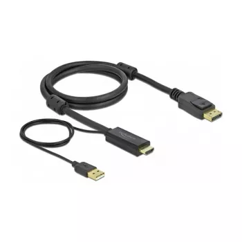 Cabo HDMI para DisplayPort DeLOCK 85963 4K 30 Hz 1 m