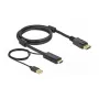 Cabo HDMI para DisplayPort DeLOCK 85963 4K 30 Hz 1 m