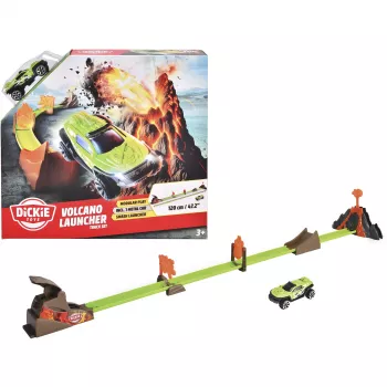 Conjunto de pista Volcano Launcher, pista de corrida