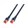 EFB-Elektronik cabo patch RJ45 Cat.6 S/FTP LSZH preto 5m fabricante: EFB Elektronik (K5515.5)