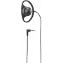 Renkforce HK-1S Auscultador On Ear com fios mono preto arco de orelha, mono (RF-5047972)