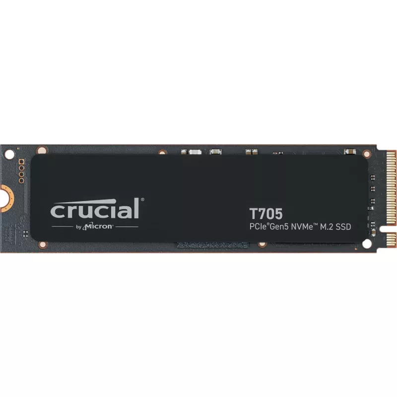 Unidade SSD Crucial T705 4TB M.2 NVMe PCIe 5.0, 14100/12600MB/s