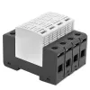 Protetor contra sobretensões QOLTEC 52588 AC 4P 420V T2 C — para-raios AC de 4 polos, 420 V, Tipo 2
