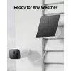 Painel solar Eufy 3W para câmaras EufyCam 2, EufyCam 2 Pro, EufyCam 2C, EufyCam 2C Pro, EufyCam S330, SolocamS230