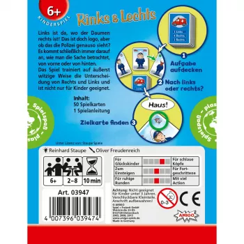 Rinks & Lechts, jogo de cartas