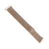 Pulseira de malha em aço inoxidável FIXED FIXMEST-20MM-RG 20 mm fecho rápido, Ouro rosa