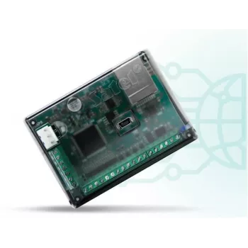 Módulo de notificação SATEL ETHM-A para sistemas de alarme de segurança, 12 V, 80 mA, 83×26×60 mm