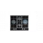 CATA | Placa de fogão | LCI 6031 B | Gás sobre vidro | Número de zonas de cozedura 4 | Botões rotativos | Preto