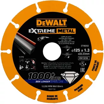 Disco de corte DeWALT DT40252-QZ