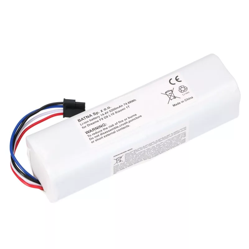 Bateria para Dreame Vacuum F9/D9 PRO, 14,4V 5200mAh