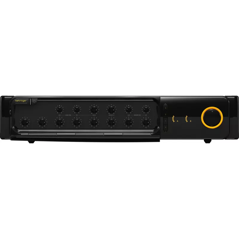 Amplificador de áudio Behringer MA6000M atuação/palco preto