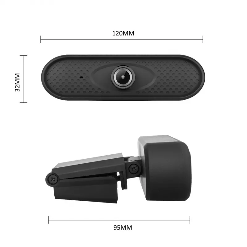 Webcam USB Nano RS RS680 HD 1080P (1920x1080) com microfone incorporado