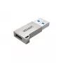 Unitek A1034NI adaptador de USB-A macho para USB-C fêmea, USB 3.1 Gen1, prateado
