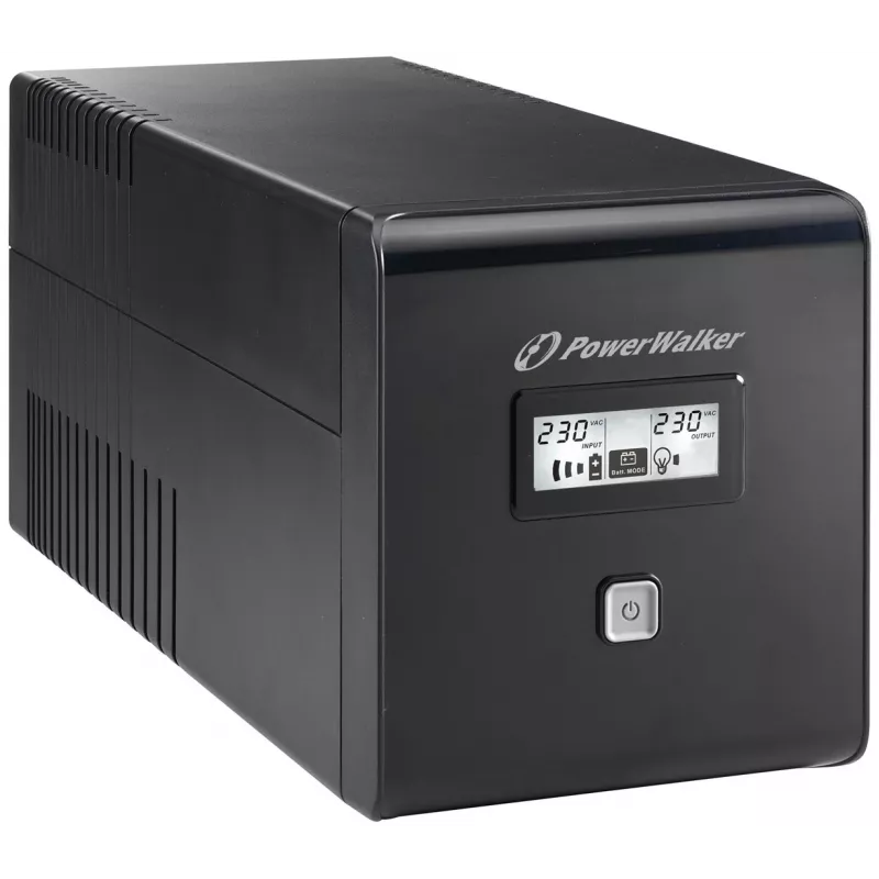PowerWalker VI 1000 LCD 1 kVA 600 W 4 saídas AC