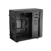Caixa de PC NATEC Helix Mini Tower preto — microATX/Mini-ITX, 3×3,5 polegadas + 5×2,5 polegadas, GPU 33 cm, ligações USB-C/USB-A