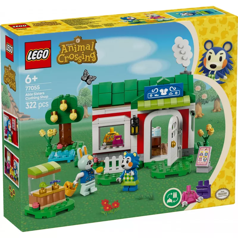Animal Crossing 77055 Loja de roupa das irmãs Schneider