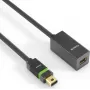 Extensão MiniDP PureLink - Série Ultimate - 1,00m - preto PureLink® - Série Ultimate. Extensão MiniDP com contactos de precisão banhados a ouro de 24 kt
