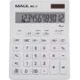 Calculadora de secretária Maul MXL 12 branca visor (dígitos): 12 a pilhas, alimentação solar (L x A x P) 155 x 205 x 35 mm (7267002)