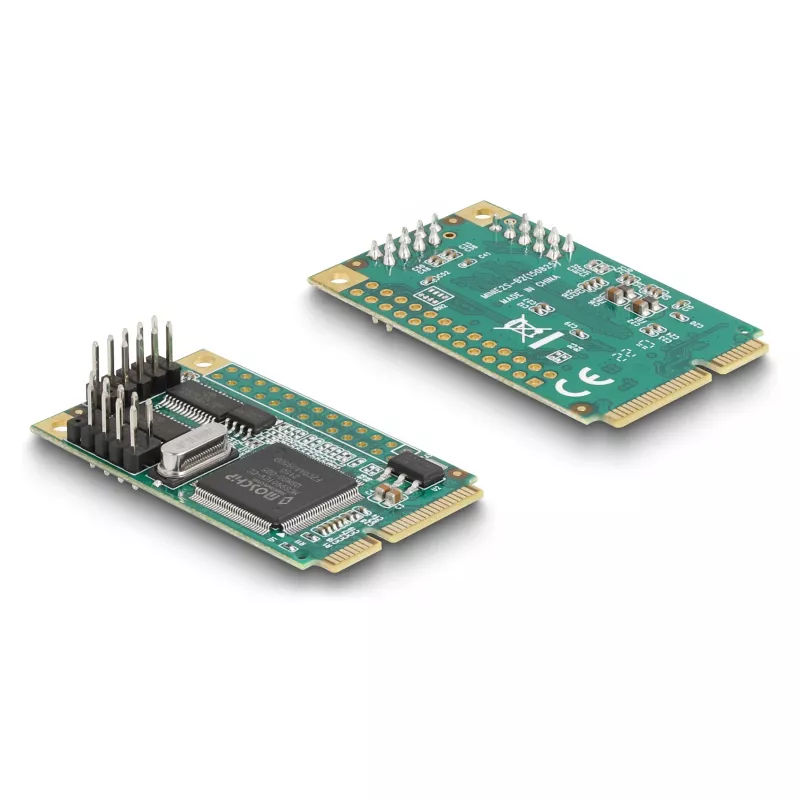 Placa DeLOCK Mini PCIe Full-Size para 2 x Série RS-232 D-Sub 9 pinos