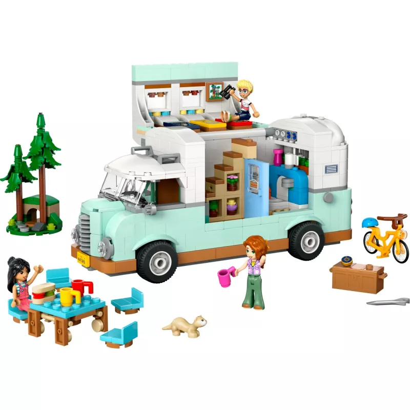 Conjunto LEGO Motor Home 42663 — autocaravana LEGO Friends, 778 peças, 3 mini bonecos, a partir de 7 anos