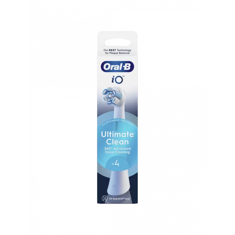 Cabeças de escova de dentes Oral-B iO 4 unid. branco