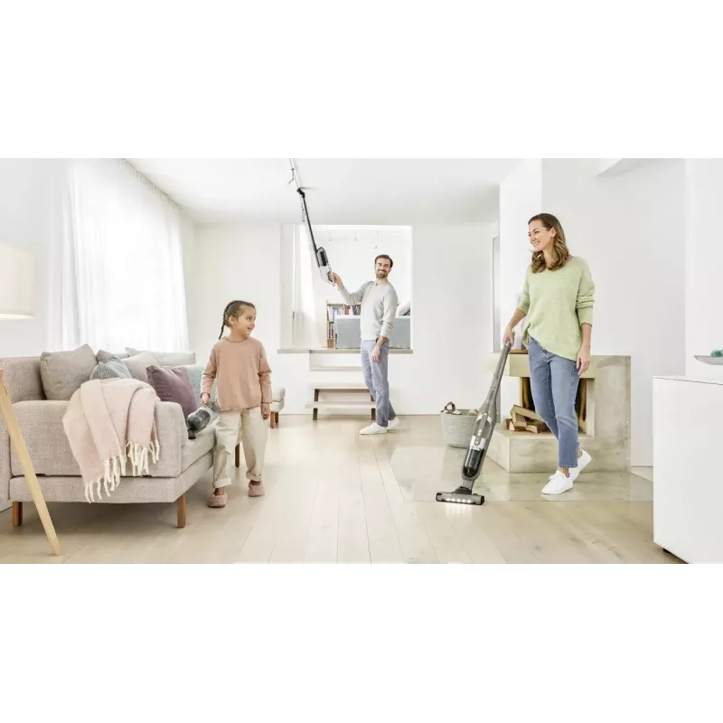 Aspirador vertical/aspirador de mão Bosch BBH3ALL23 2 em 1 aspirador vertical a bateria seco sem saco 0,4 l champanhe, metálico
