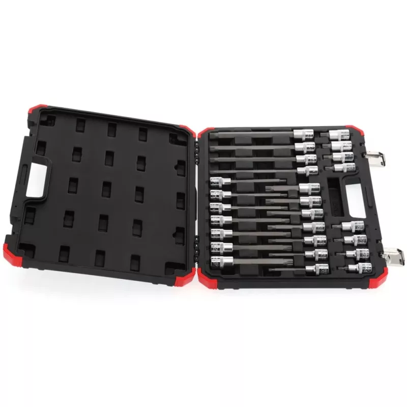 Pontas de chave de fendas Gedore Red 1/2 polegadas encaixe XZN 26 dentes (modelo R68003026)