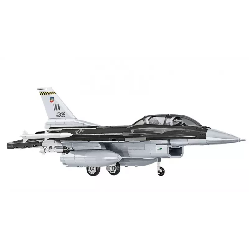 Conjunto de construção Cobi F-16D Fighting Falcon, 436 peças, escala não indicada