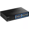 TRENDNET switch de secretária 16 portas Gigabit com caixa metálica