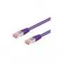 Cabo de rede Goobay CAT 6, S/FTP (PiMF), violeta, 30 m - LSZH sem halogéneos, cobre (93542)