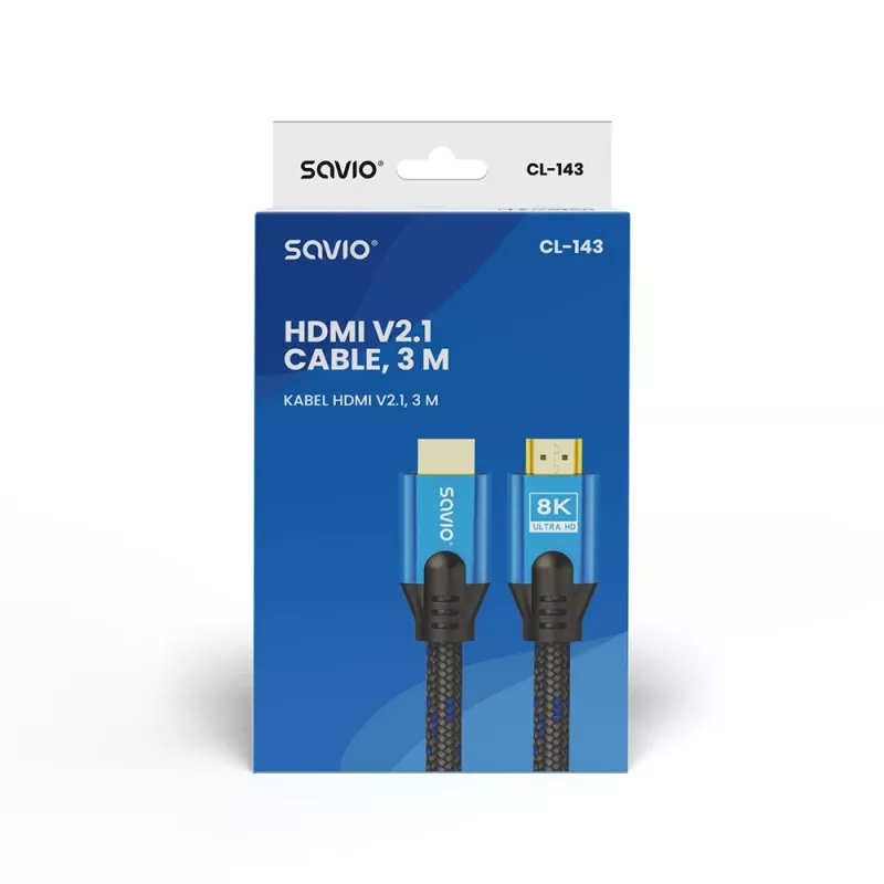 Cabo HDMI Savio CL-143 3m