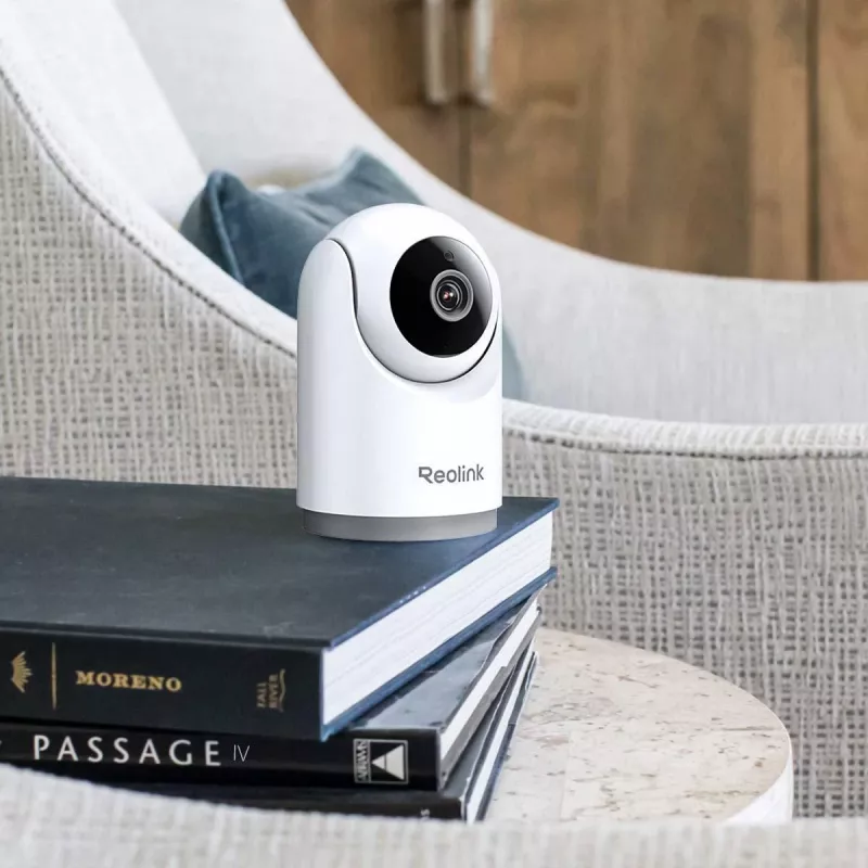 Câmara de vigilância IP Reolink E Series E321 — Dome, interior, 2304×1296, 4 mm, sem fios, teto/parede/secretária