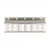 DeLOCK 67040 Suporte Keystone de 12 portas, inclinável, para rack de 10" ou 19" e montagem na parede