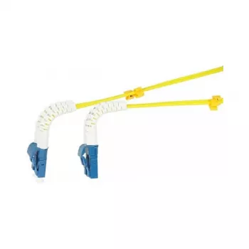 Synergy 21 cabo patch de fibra ótica 2 fibras 20 m LC-LC 9/125 µm OS2 AD 2 mm bainha flexível de proteção contra dobras - fibra monomodo - 20 m