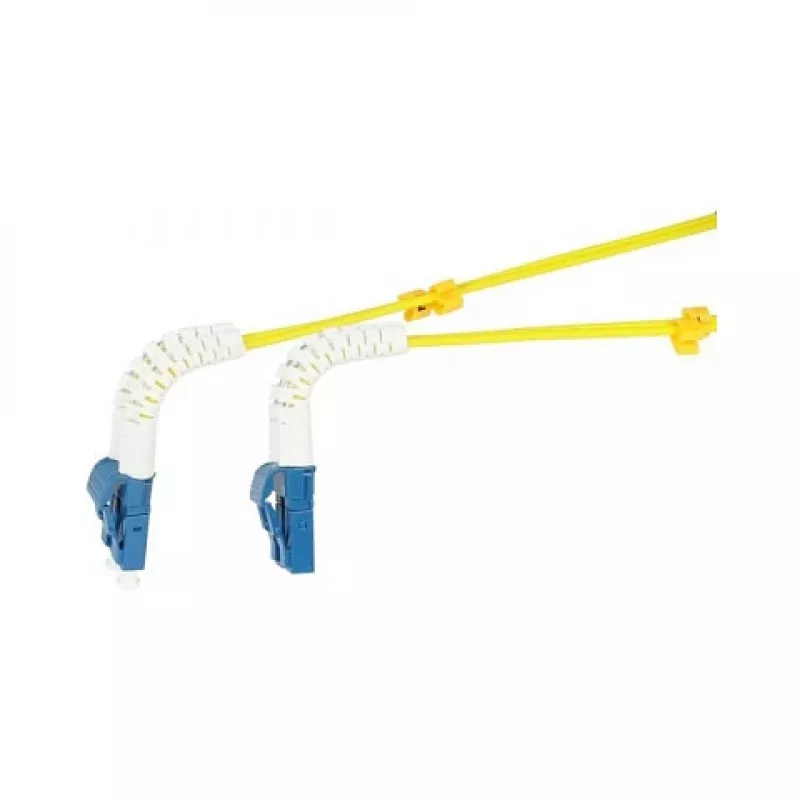 Synergy 21 cabo patch de fibra ótica 2 fibras 20 m LC-LC 9/125 µm OS2 AD 2 mm bainha flexível de proteção contra dobras - fibra monomodo - 20 m