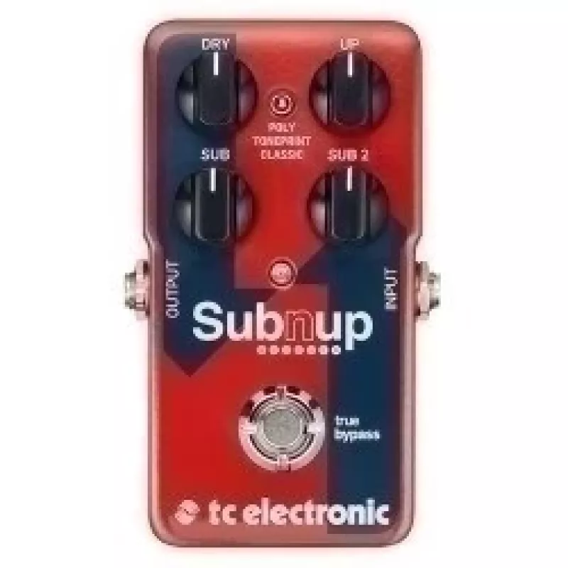 Pedal Polifónico Pitch-Shifter-Octaver TC Electronic Sub 'N' Up (Modelo 000-DDQ00-00010)