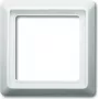 Moldura BUSCH-JAEGER 1 módulo 2101-32 IP44 resistente às intempéries branco 2101-32 (1730-0-0258)