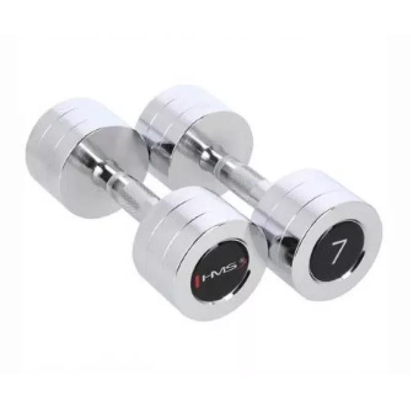 HMS Fitness CHD07 Haltere de peso fixo 7 kg 2 unid.