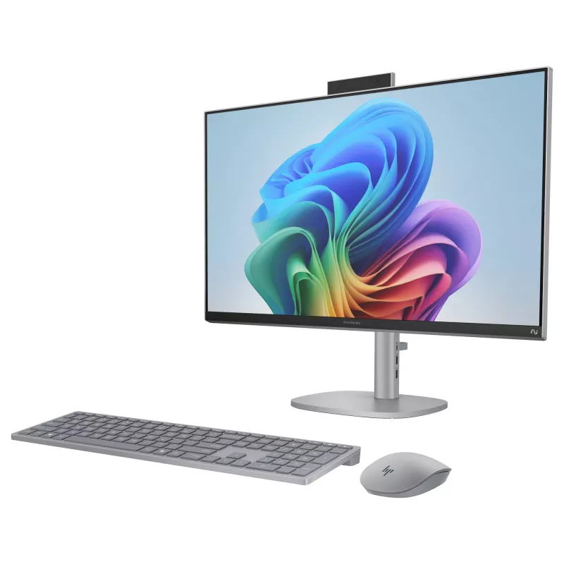 HP OmniStudio X 27-cs1077ng PC All-in-One tátil FHD de 27 polegadas, Intel Core Ultra 7 256V, 16 GB RAM, 1 TB SSD