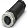 Conector M12 montável Phoenix Contact SACC-M12FS-8CON-PG9-M, conteúdo: 1 unid. (1513347)