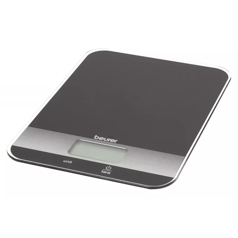 Beurer 70404 balança de cozinha digital preta portátil 5 kg 200x145x17 mm