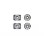 DJI Osmo Action kit de suportes adesivos (parte 2), 2 planos + 2 curvos