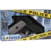 Pistola de polícia de brinquedo em metal Pulio modelo 15546/6 – design realista, construção robusta