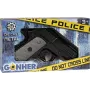 Pistola de polícia de brinquedo em metal Pulio modelo 15546/6 – design realista, construção robusta