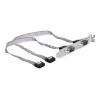 Delock Suporte de slot, 2 x porta série (DB9 macho), 40 cm