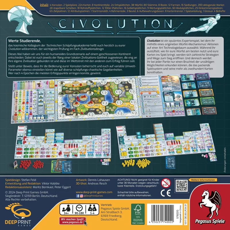 Civolution, jogo de tabuleiro