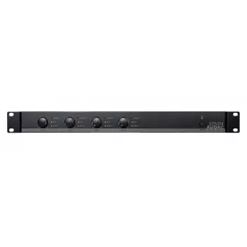 Amplificador de áudio AUDAC EPA254 4.0 canais classe D 0,1% THD